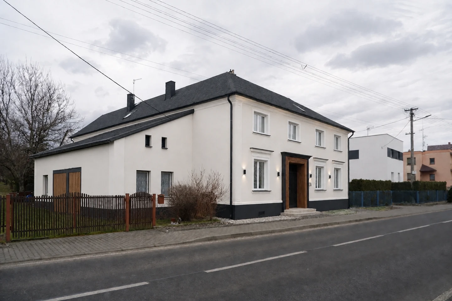 Rekonstrukce české fasády – po úpravě