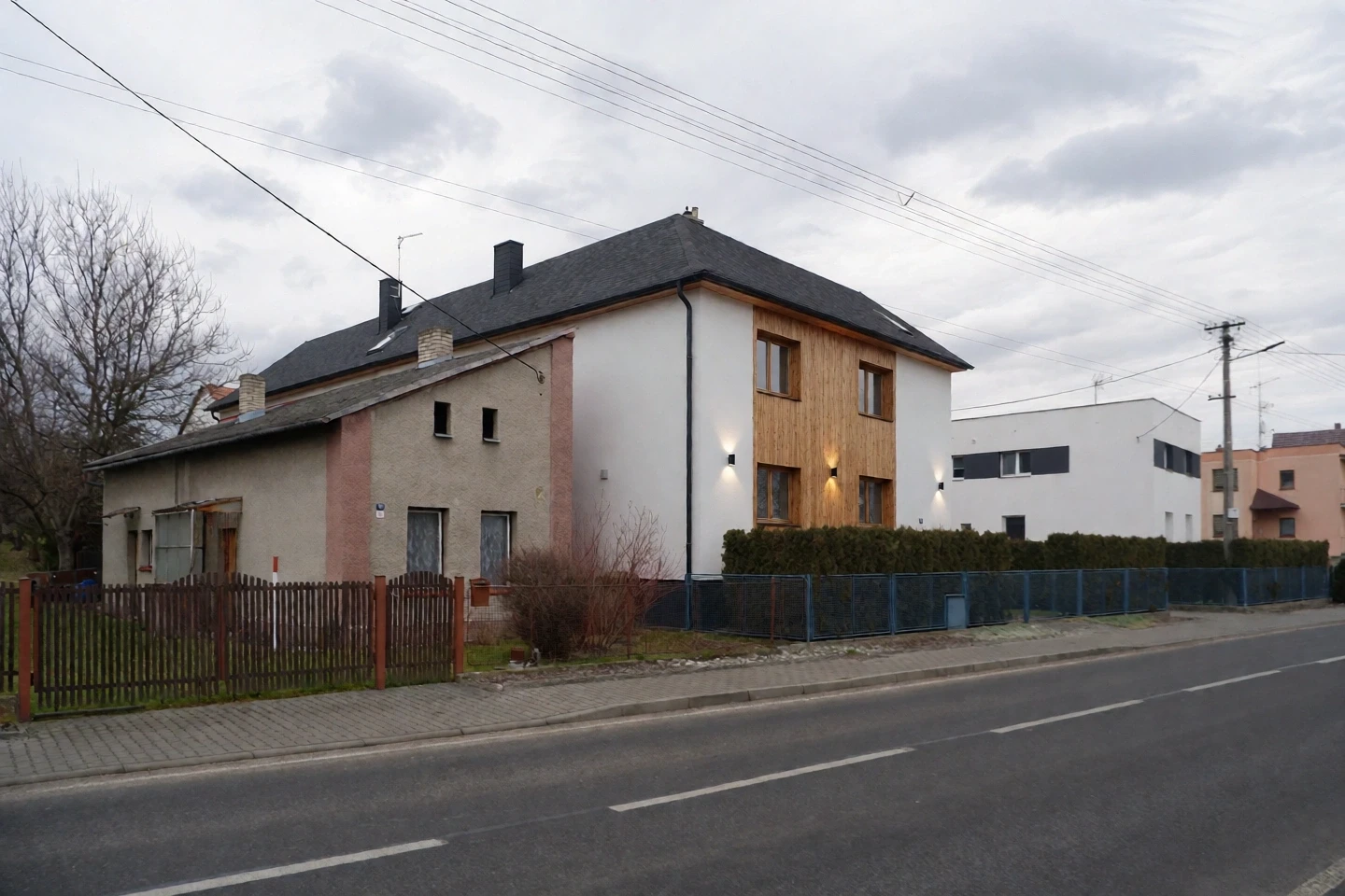 Rekonstrukce české fasády – po úpravě